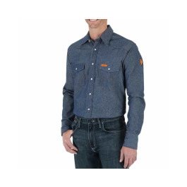 Wrangler 10FR12127 FLAME RESISTANT MENS TOPS