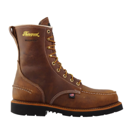 thorogood ワークブーツ 8moc-wp-czyhs-blk-sole-804-