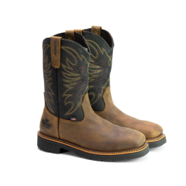 Thorogood square shop toe boots