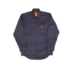 WRANGLER 112319170 VENTED FR WORK SHIRT NAVY