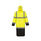 PORTWEST UH446 HIVIS CONSTRAT RAIN COAT 48"