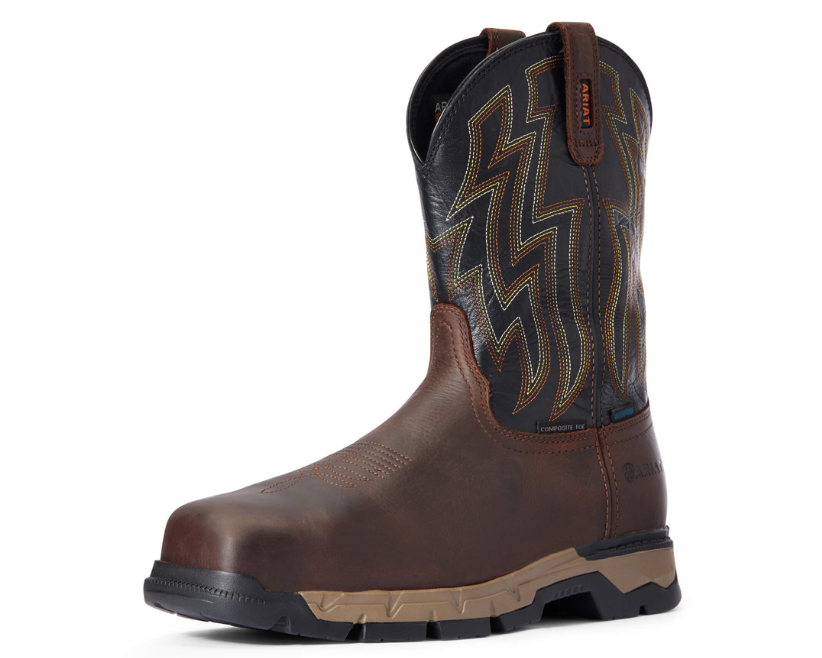 Ariat Boots 10034157 MNS REBAR FLEX WESTERN H2O CT