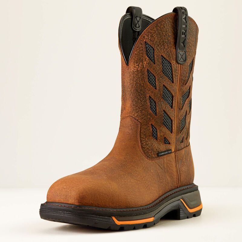 Ariat composite toe pull on work boots best sale