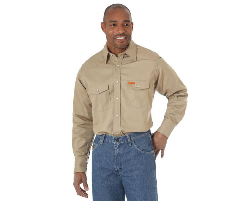 Wrangler 10FR12140 MEN'S WORK BASIC FIRE RESISTAN