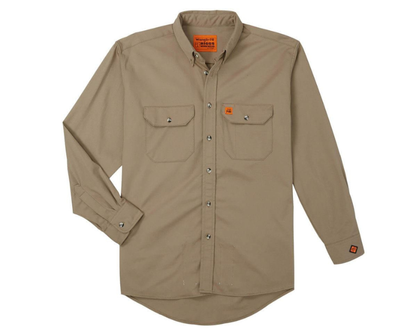 Wrangler 10FR3W5KH FR TWILL WORK SHIRT