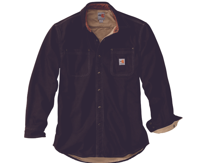 Carhartt 100432-201 M FR CANVAS SHIRT JAC