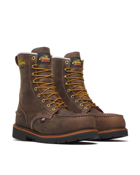 1957 SERIES – WATERPROOF SAFETY TOE – 8″ CRAZYHORSE MOC TOE – MAXWEAR90™