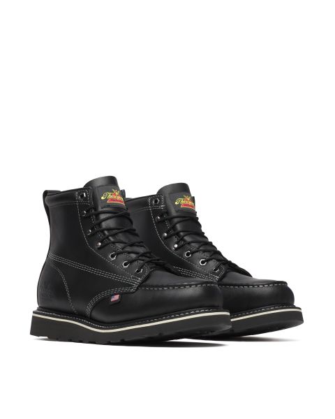 AMERICAN HERITAGE MID NIGHT SERIES 6″ BLACK MOC TOE