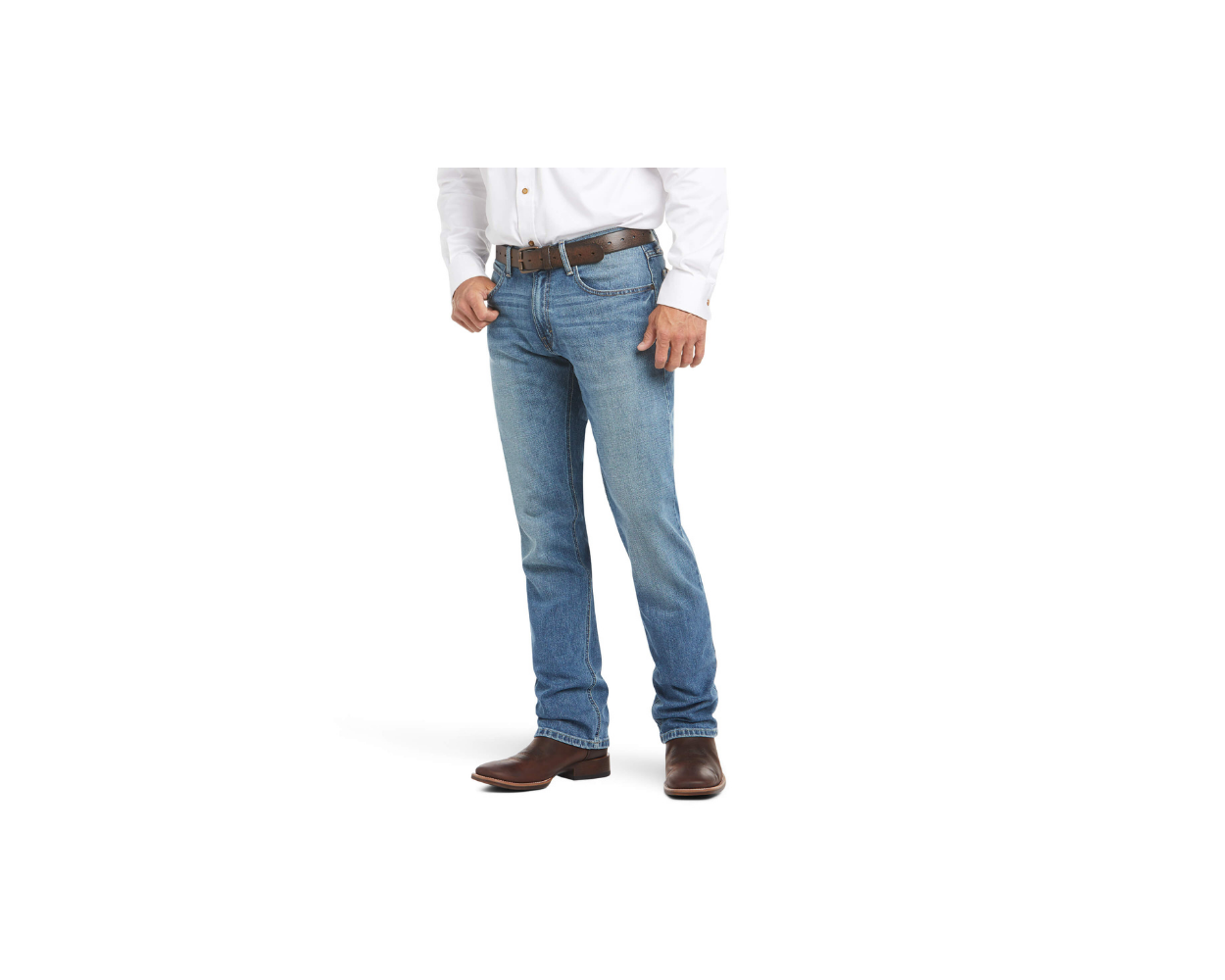 ARIAT 10029009 M4 LOW RISE STRETCH LEGACY STACKABLE STRAIGHT LEG JEAN