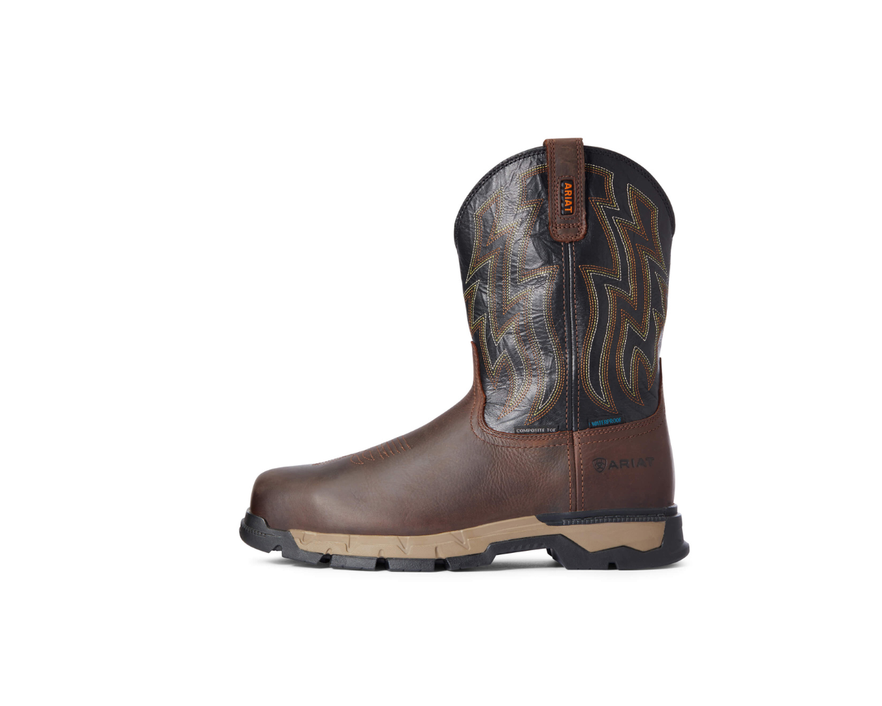 Ariat men's rebar shop flex work boots