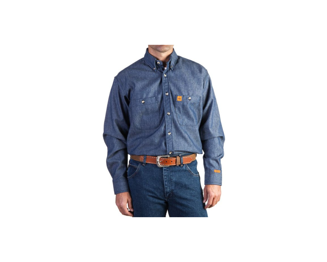 Wrangler 10FR3W5D2 FR DENIM SHIRT