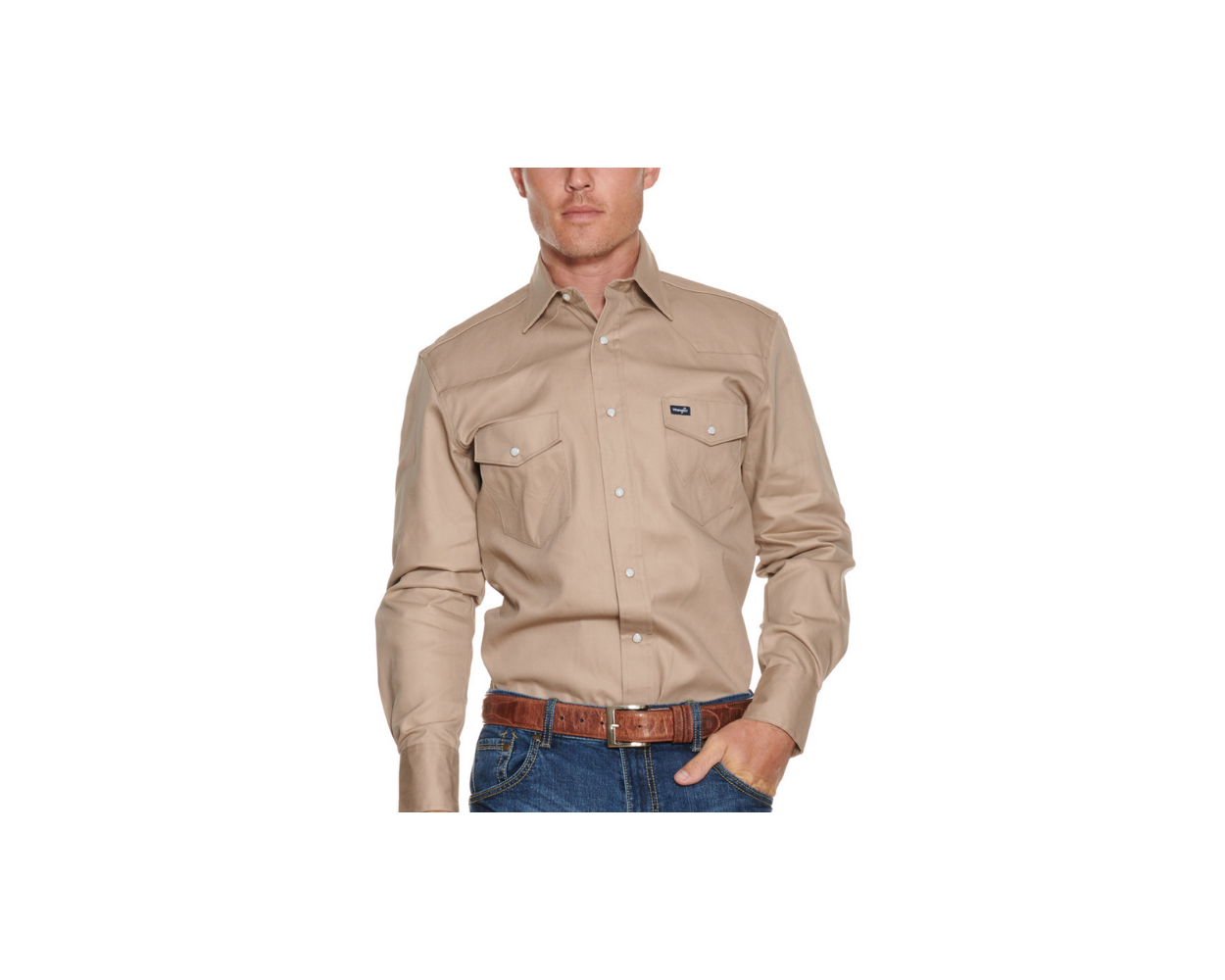 Wrangler 10MS70319 MENS WORK WESTERN SHIRT