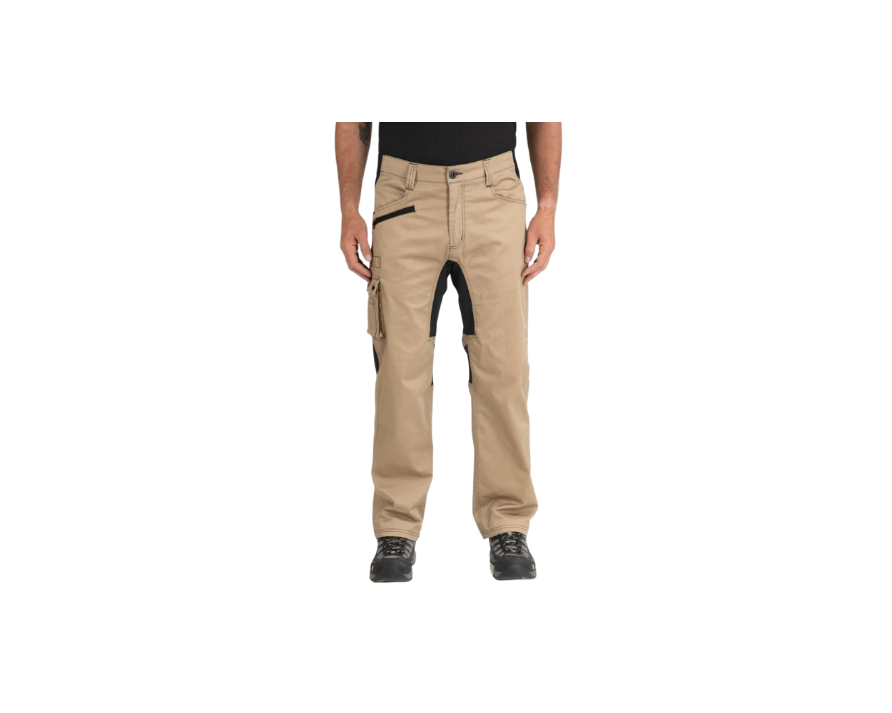 CATERPILLAR 181003810244 MENS OPERATOR FLEX TROUSER, SAND