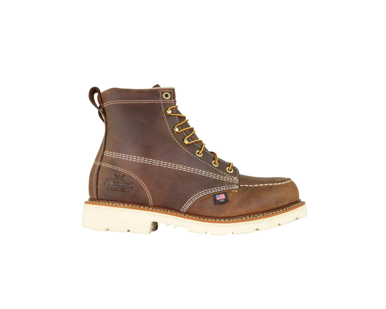 Men's thorogood steel toe boots store