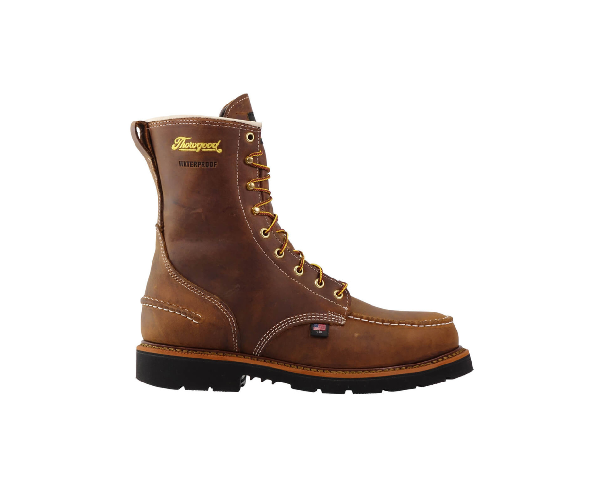 Thorogood 804 3898 8 MOC W P CZYHS BLK SOLE