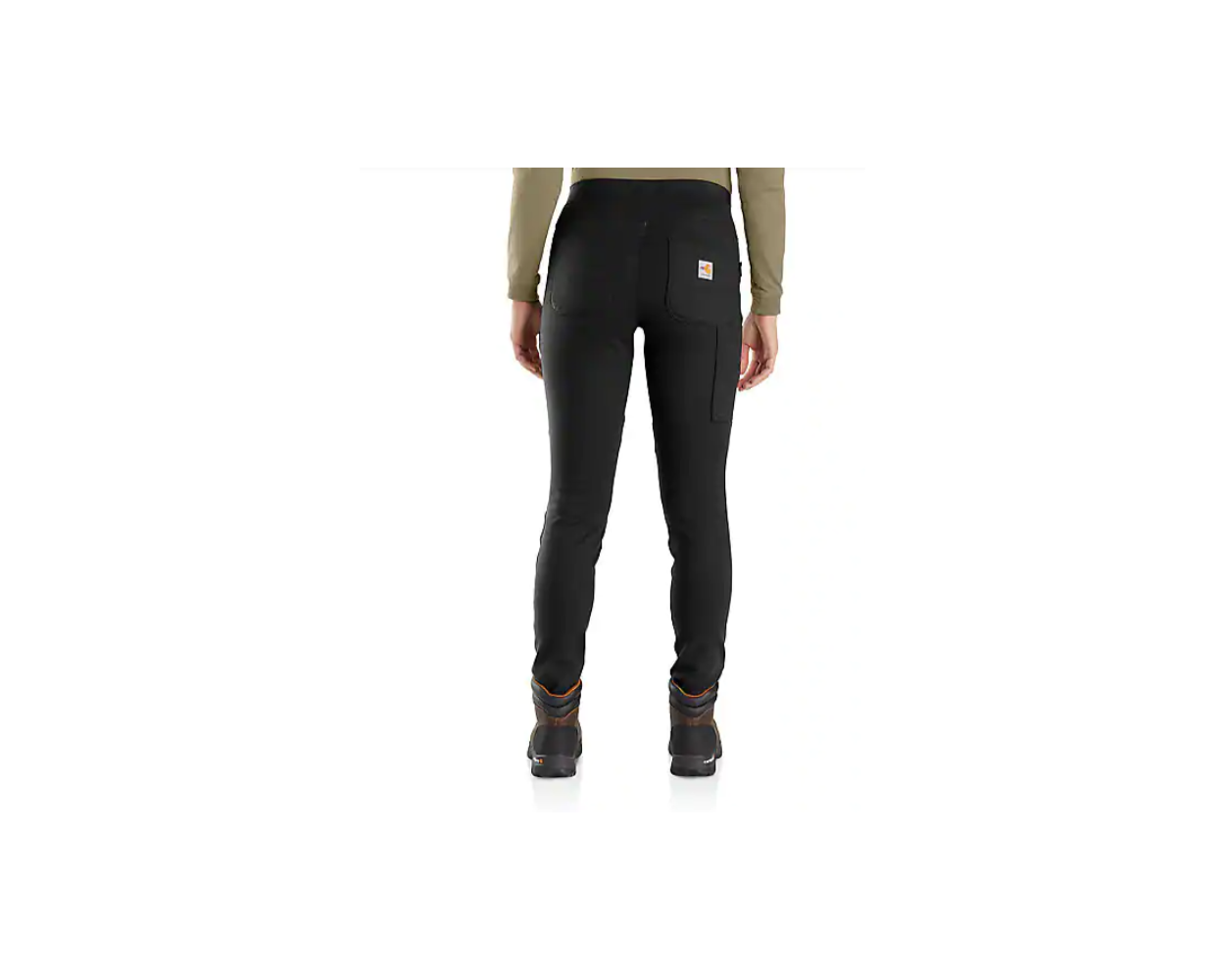 Carhartt Women's Force Fitted Heavyweight Lined Legging, Black, Medium at   Women's Clothing store