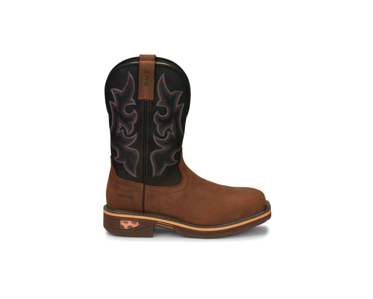 Justin composite toe boots shop