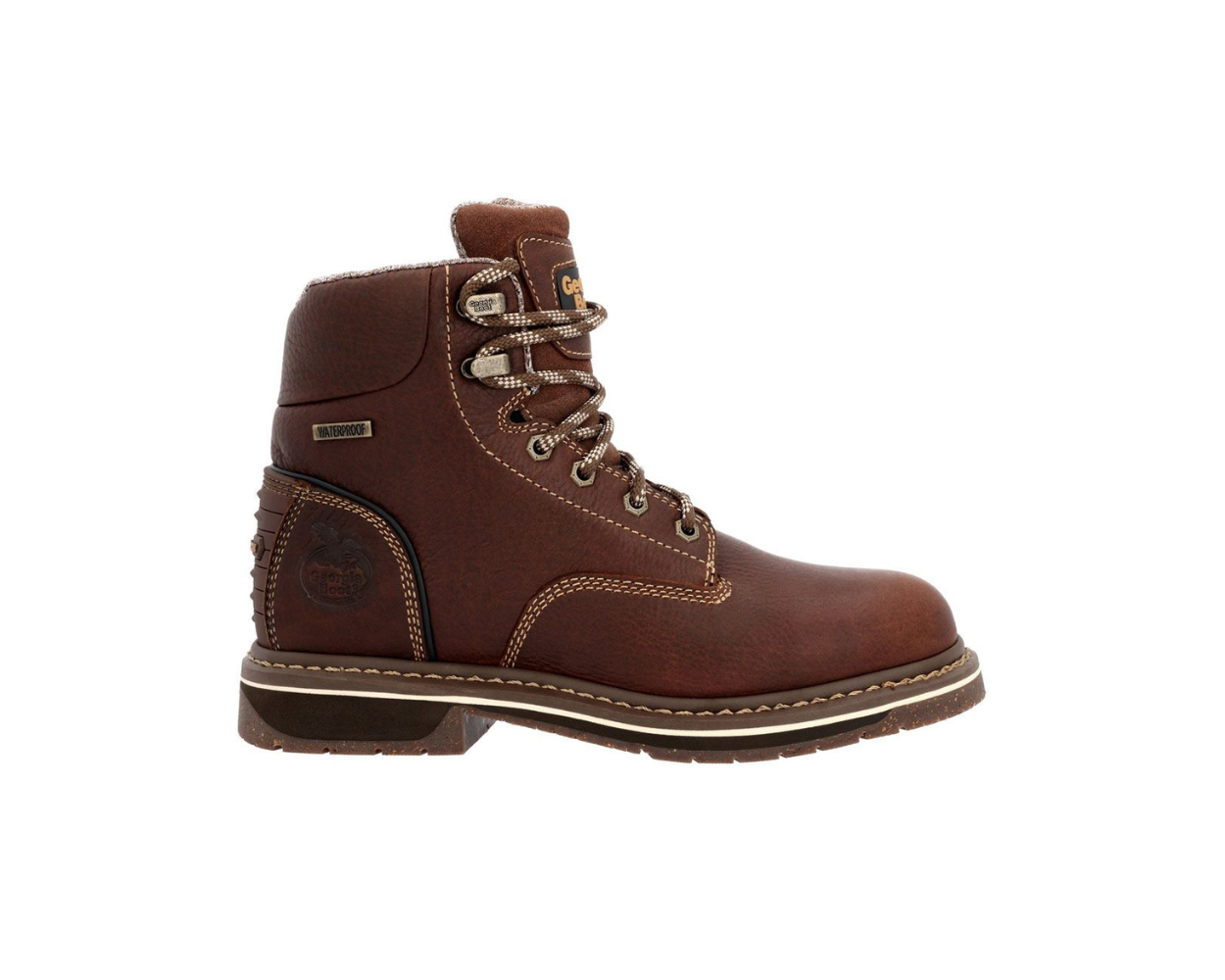 Georgia square toe work boots clearance