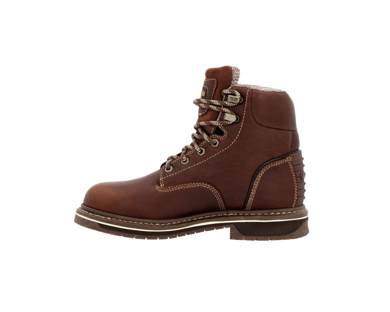 GEORGIA GB00515 WOMEN S SAFETY TOE WORK BOOTS BROWN