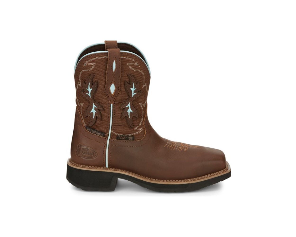 Justin work boots for women clearance