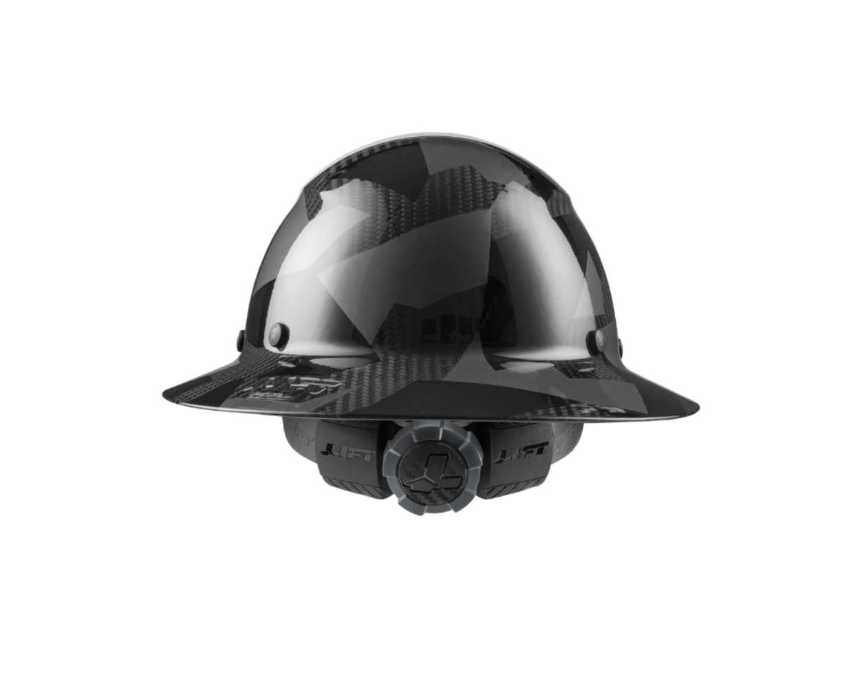 Black carbon fiber hard hat full brim new arrivals