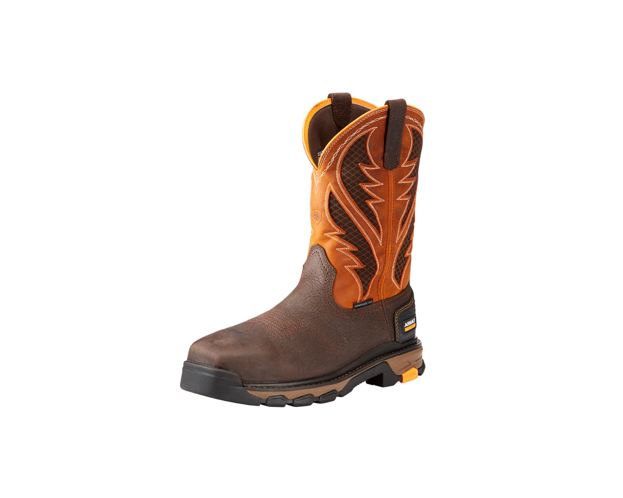 Ariat Men s Intrepid VentTEK Composite Toe Work Boot Size 12 Brown