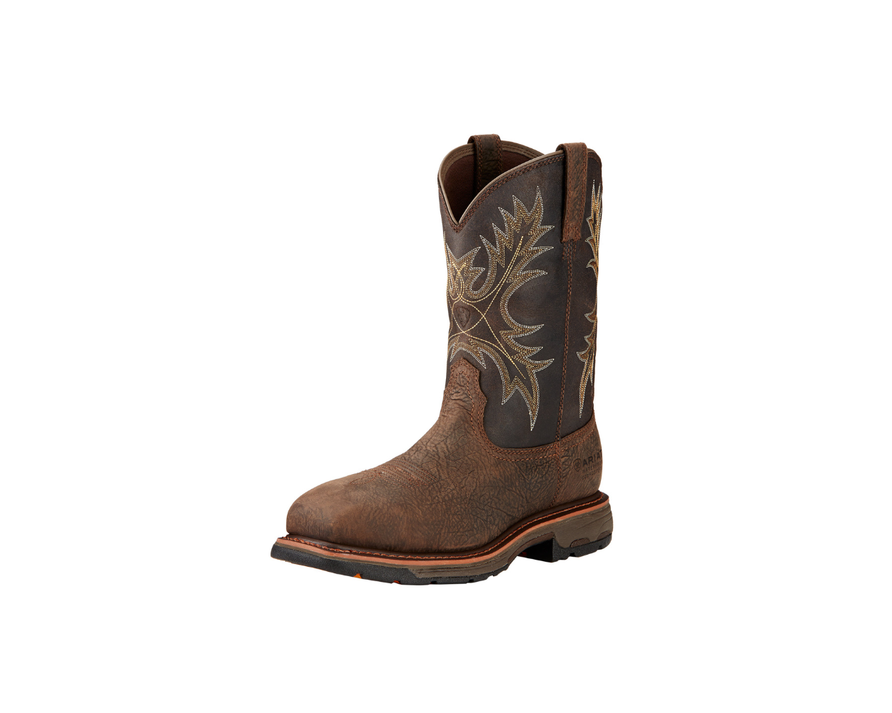 Ariat workhog pull discount on composite toe