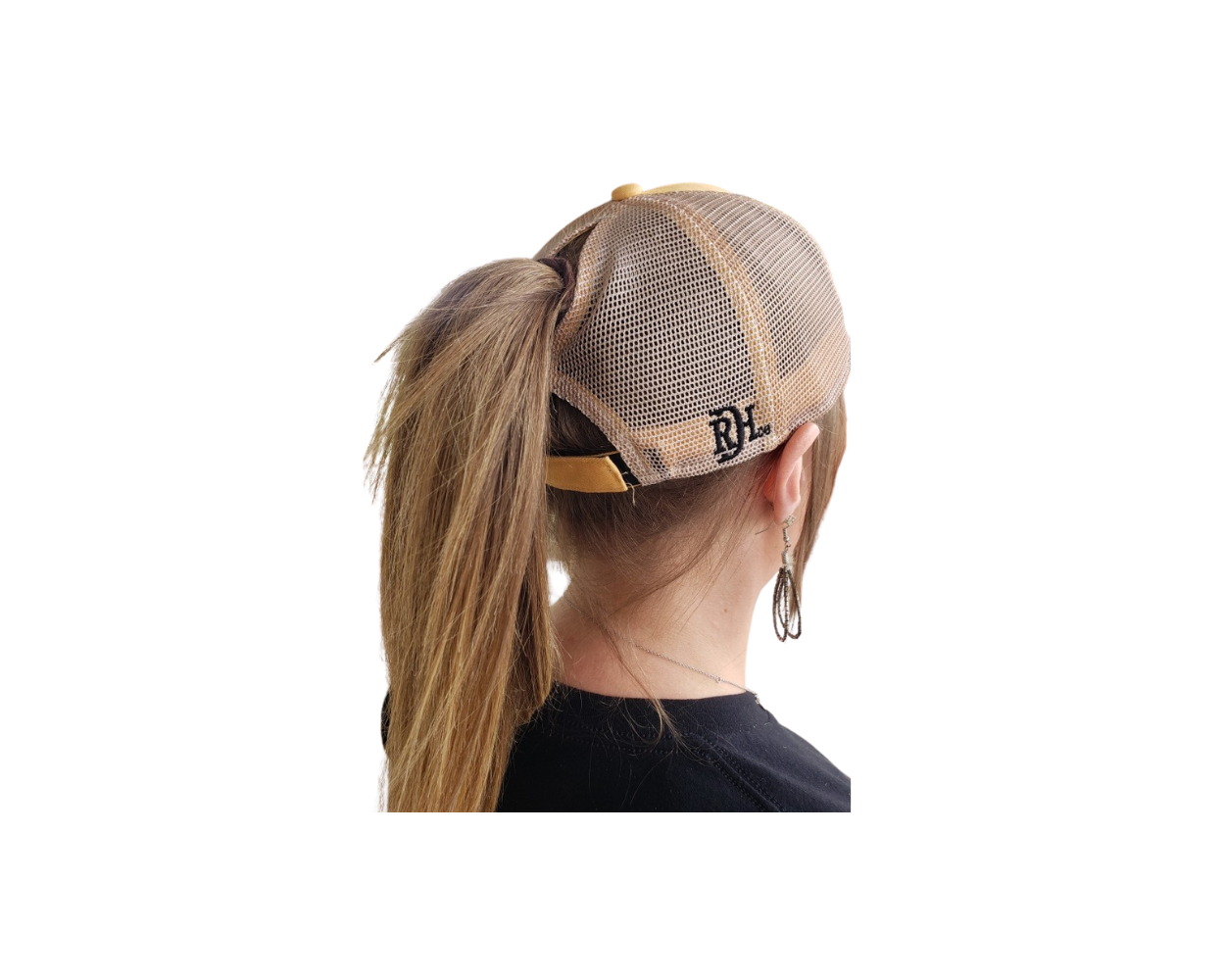 RED DIRT HAT CO RDHC 268 PONYTAIL NEON BUFFALO