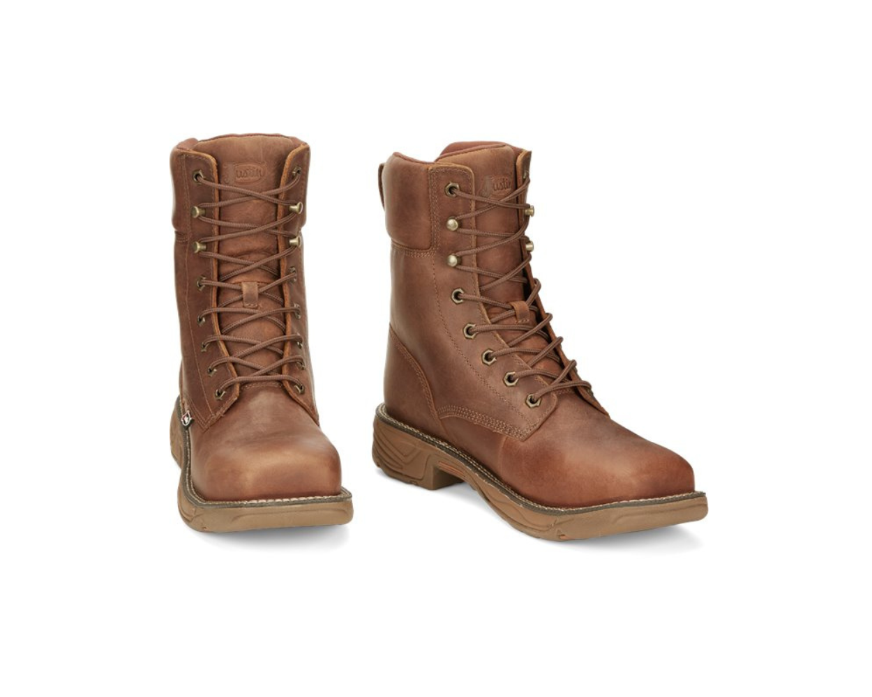 Justin Men's Rush Lacer Work Boots - Nano Composite Toe
