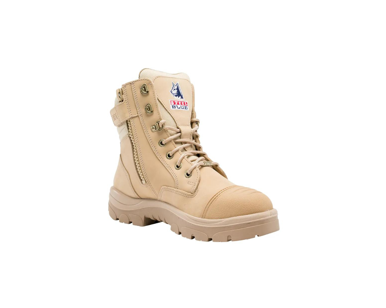 Blue steel cheap safety boots