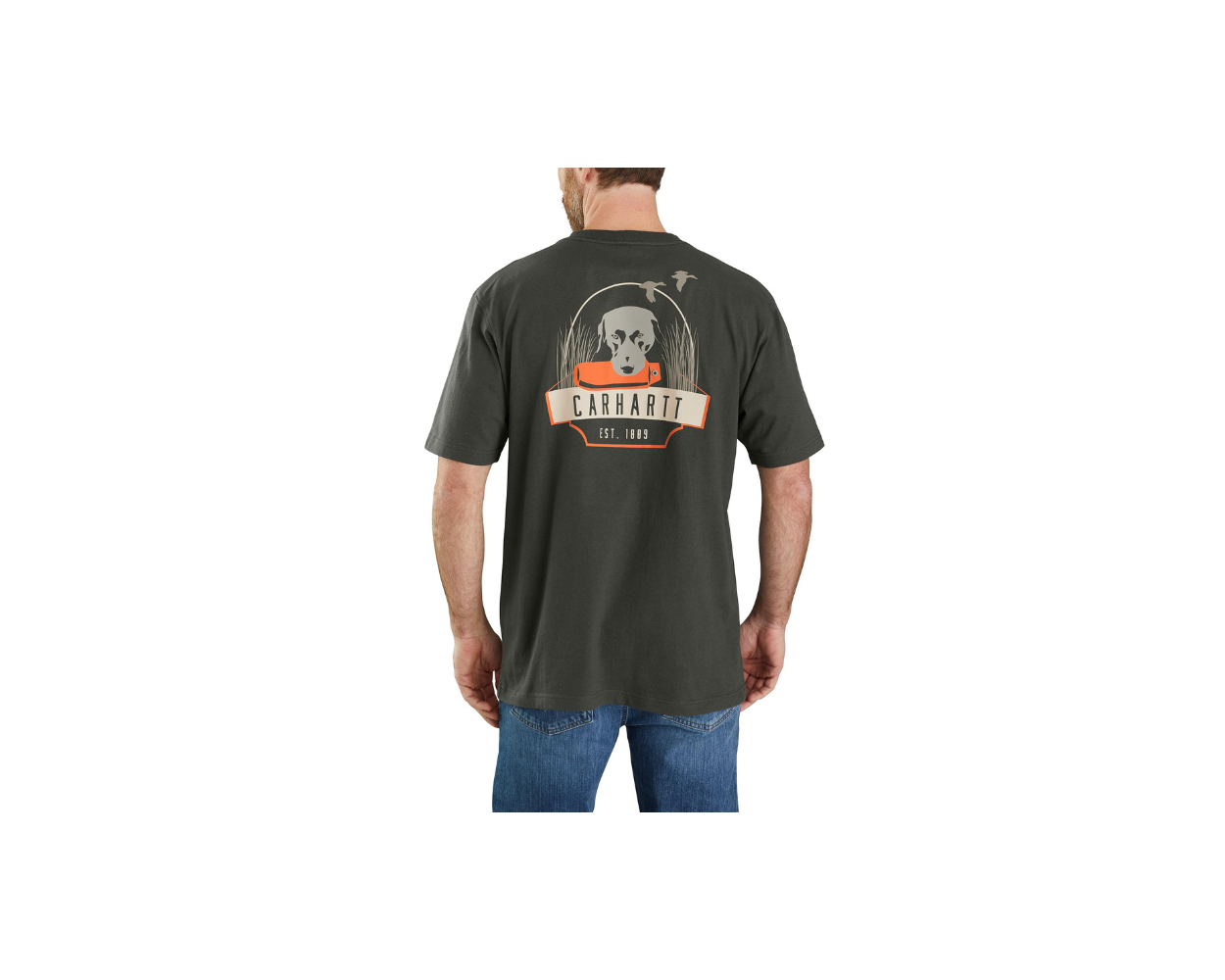 Elskede generøsitet excitation Carhartt 105184-306 M LSEFT HW SS DOG GRPHC TSHRT