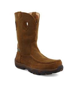 11" Work Pull On Hiker Boot