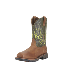 ARIAT 10015400 MENS WORKHOG COMPOSITE TOE PULL ON WORK BOOTS
