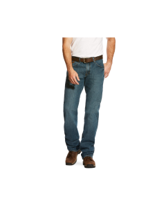 ARIAT 10016221 MENS REBAR M4 RELAXED DURASTRETCH BASIC BOOTCUT JEAN, CARBINE