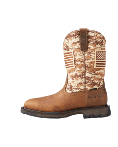 ARIAT 10023100 MENS WORKHOG PATRIOT WORK BOOTS