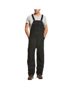 ARIAT 10023457 MENS FR OVERALL 2.0 INSULATED BIB, BLACK