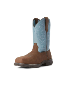 ARIAT 10027420 WOMENS BOMBER ANTHEM COMPOSITE TOE PULL ON WORK BOOTS