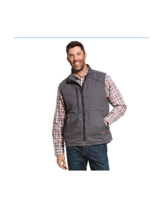ARIAT 10027868 MENS FR DURALIGHT CANVAS SS STRETCH INSULATED VEST