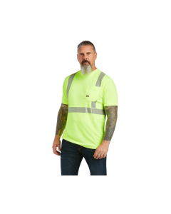 ARIAT 10039196 MENS REBAR HI0VIS ANSI SS T-SHIRT, H