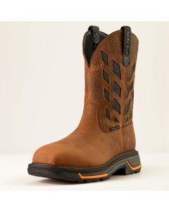Ariat 10050834 Mens 11" Big Rig Tread VentTEK Composite Toe Pull-On Work Boot