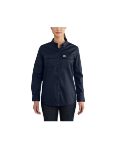 CARHARTT 102459 WOMENS FR RUGGED FLEX TWILL LONG SLEEVE SHIRT