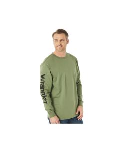 WRANGLER FR194AG MENS FR GRAPHIC T-SHIRT GREEN