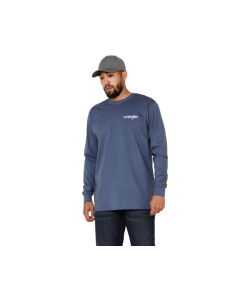 WRANGLER FR194ID MENS FR GRAPHIC T-SHIRT INDIGO
