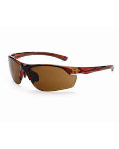 RADIANS 161129 AR3 BROWN FRAME BROWN LENS Z87 SAFETY GLASSES