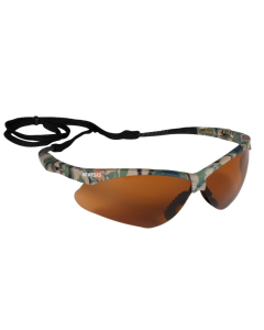 NEMESIS 19644 V30 CAMO FRAME BRONZE LENS Z87 SAFETY GLASSES