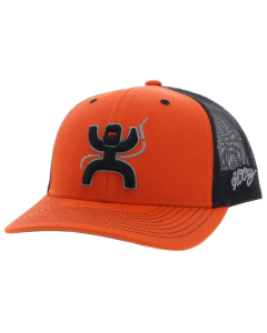 HOOEY 2221T-ORBK RC TRUCKER MESH-BACK SNAPBACK PATCH CAP HAT, ORBK
