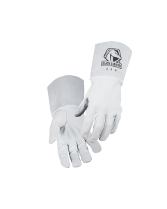 BLACK STALLION 25G PEARL WHITE GRAIN GOATSKIN TIG GLOVE