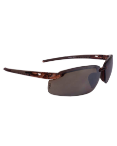 RADIANS 29117 ES5 PREMIUM BROWN FRAME BROWN LENS Z87 SAFETY GLASSES