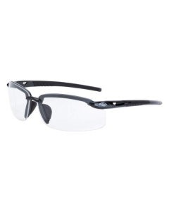 RADIANS 296415 ES5 BIFOCAL BLACK FRAME CLEAR LENS +1.5 Z87 SAFETY GLASSES