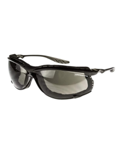 RADIANS 3841 24 SEVEN FOAM LINED SMOKE LENS Z87 SAFETY GLASSES